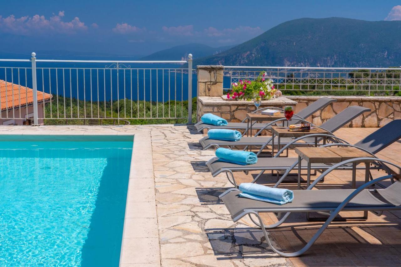 Guiscardos Luxury Villa Fiskardo Exteriér fotografie