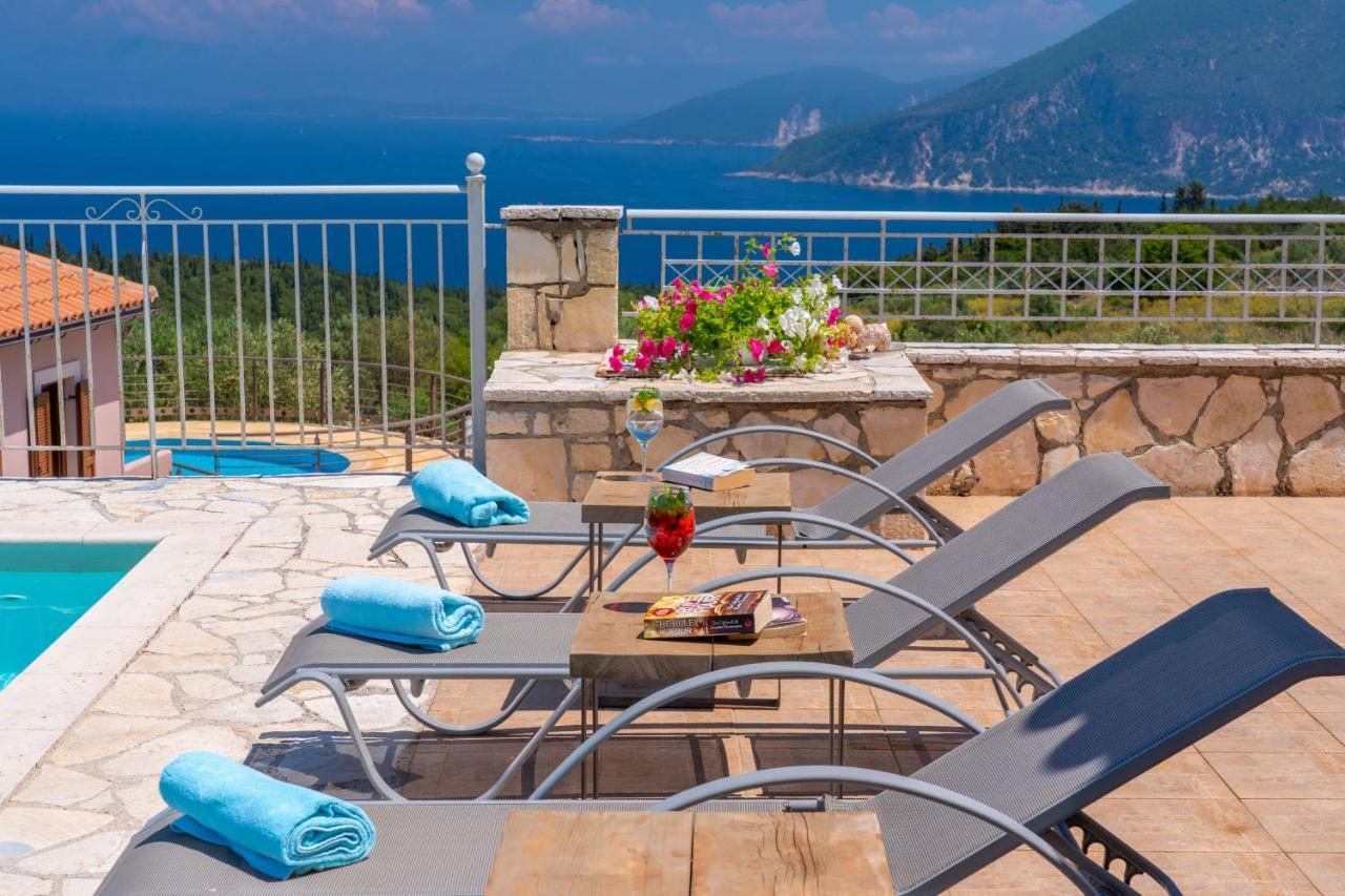 Guiscardos Luxury Villa Fiskardo Exteriér fotografie